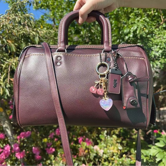 Coach Handbags - EUC COACH Rogue Satchel In Glovetanned Pebble Leather 58023